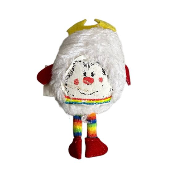 Vintage Mattel Rainbow Brite Mini 4” Twink Sprite plush 1983 Hallmark Cards - Picture 1 of 6